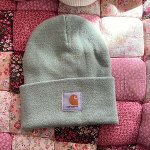 Carhartt Knit Cap Cuffed Beanie Unisex sage green